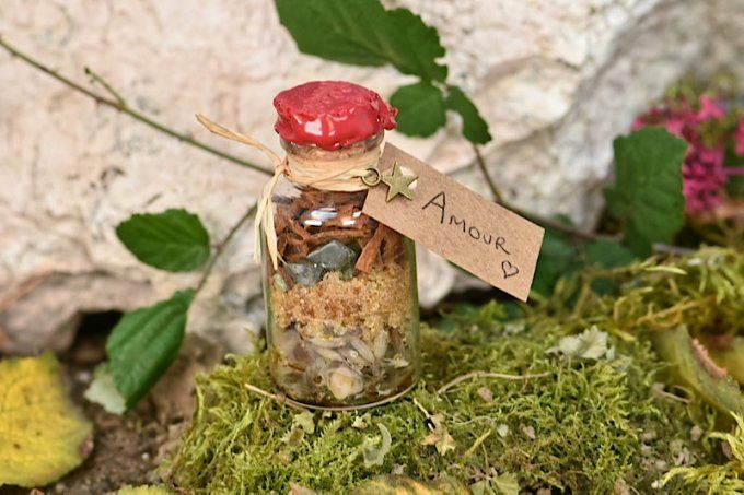 Spell jar personnalisée / FAB01 